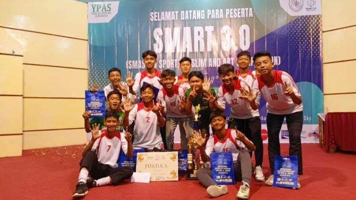 SMPN 9 Surabaya Sukses Raih Juara Pertama Turnamen Futsal Putra Antar SMP