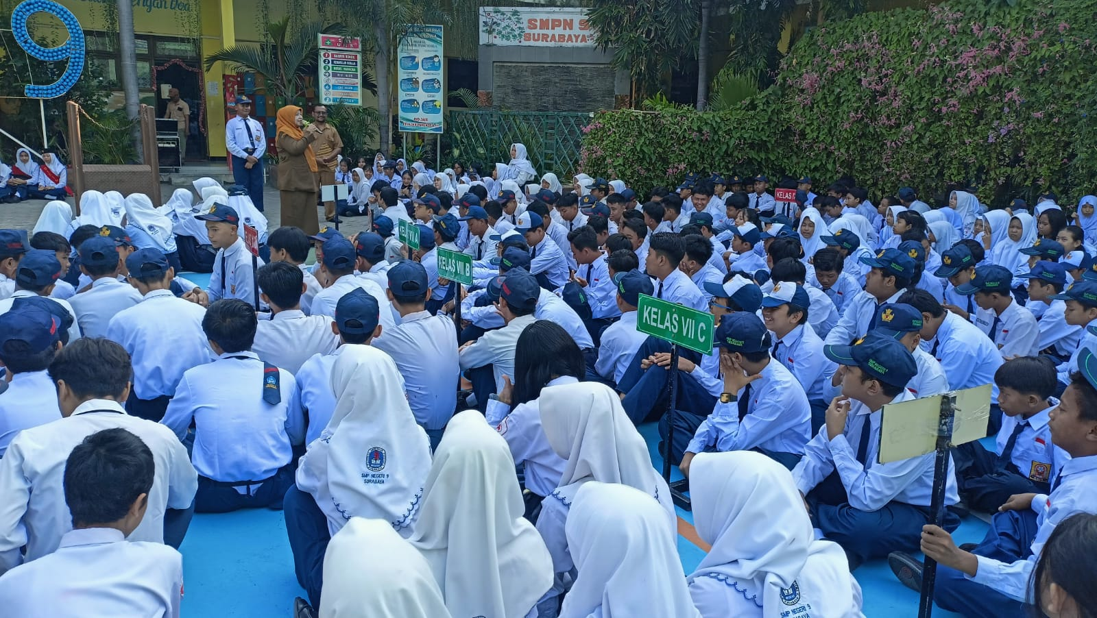 SMPN 9 Surabaya Sosialisasikan Visi Misi Baru: Lahirkan Insan Pembelajar Berjiwa Pancasila