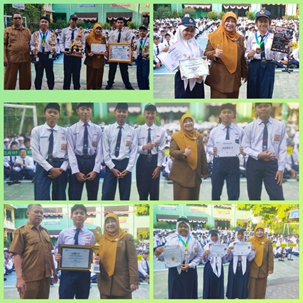 SMPN 9 Surabaya Ukir Prestasi Gemilang di Berbagai Bidang