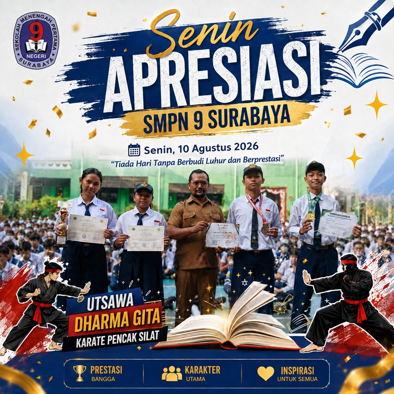 APRESIASI MURID BERPRESTASI 10 Agustus 2026